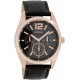 OOZOO Timepieces 42mm Black Leather Strap C7624
